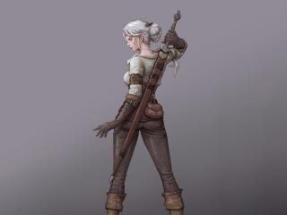 Ciri In The Witcher Wallpaper