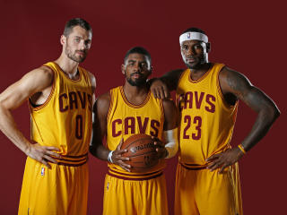 cleveland cavaliers, kyrie irving, kevin love wallpaper