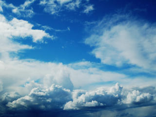 clouds, sky, blue wallpaper