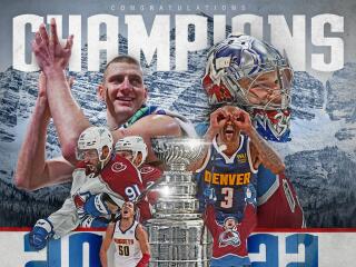 Colorado Avalanche 2022 Champion wallpaper