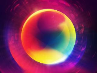 Colorful Orb Circle wallpaper