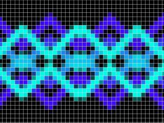 Colorful Pixel Grid wallpaper