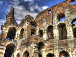 colosseum, italy, people wallpaper