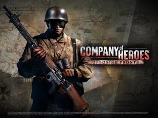 company of heroes opposing fronts, strategy game, relic entertainment Wallpaper