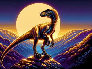 Cool Dinosaur Digital Art wallpaper