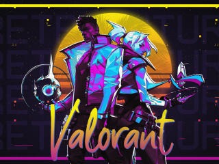 Cool Valorant Neon 2020 wallpaper