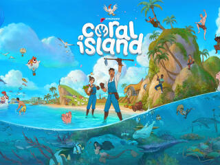 Coral Island HD wallpaper