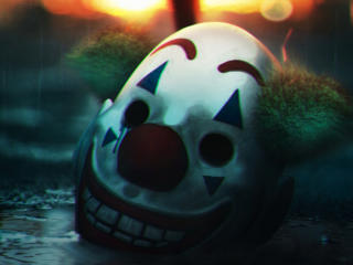 Creepy Joker Smile wallpaper