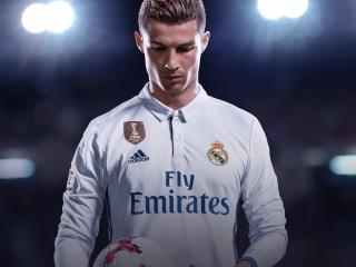 Cristiano Ronaldo FIFA 18 Game Poster wallpaper