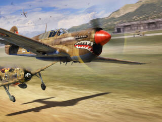 Curtiss P-40 Warhawk wallpaper
