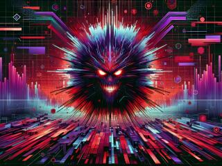 Cyber Virus Attack HD wallpaper