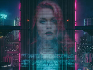 Cyberpunk Tech 2022 wallpaper
