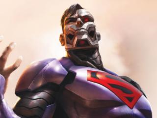 Cyborg Superman in Reign of the Supermen wallpaper