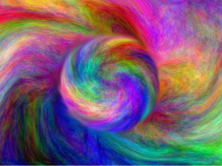 Cyclone Colorful Swirl wallpaper