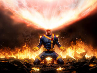 Cyclops Anger In Avengers Doomsday wallpaper