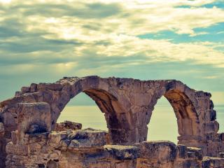 cyprus, curio, ruins Wallpaper
