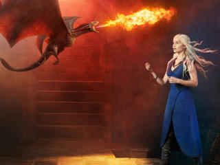 Daenerys Targaryen Game Of Thrones Television Show Wallpaper wallpaper