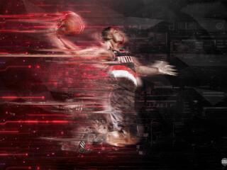 Damian Lillard HD NBA Star wallpaper