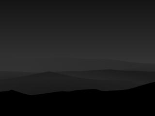 Dark Minimal Mountains At Night wallpaper