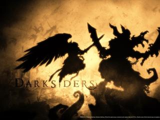 darksiders, battle, wings wallpaper