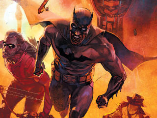 DC Batman Comic Art wallpaper