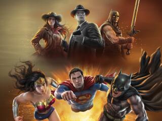 DC Comic Justice League Warworld 4k wallpaper