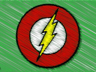 DC Flash Logo Wallpaper