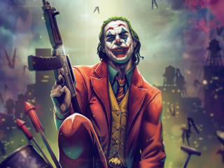 DC Joker Art wallpaper