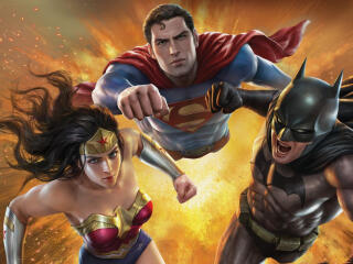 DC Justice League Warworld 2023 wallpaper