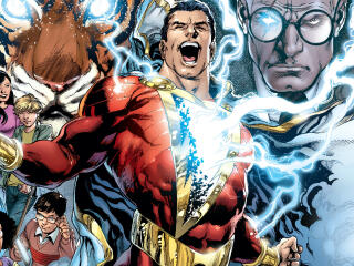 DC Shazam Comic wallpaper