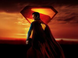 DC Superman 2025 KeyArt Wallpaper