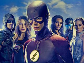 DC TV Superheros Flash Supergirl Arrow wallpaper