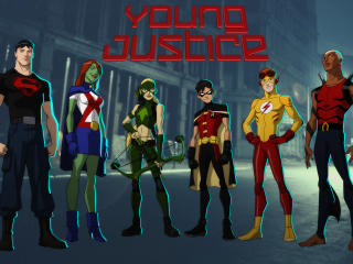 DC Young Justice Members wallpaper