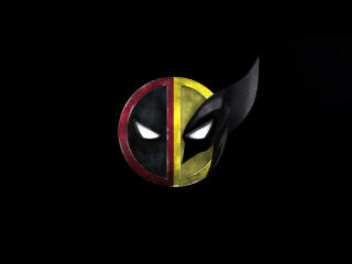 Deadpool 3 Minimalist Logo wallpaper
