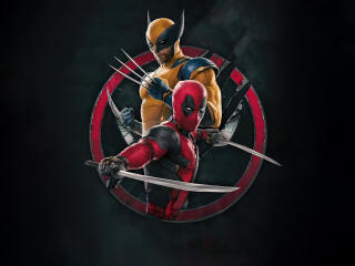 Deadpool & Wolverine Ready to Fight wallpaper