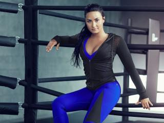 Demi Lovato Singer Fitness Photoshoot wallpaper