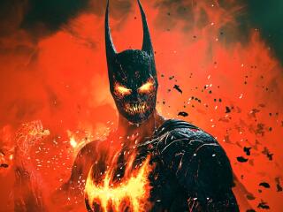 Demon Batman Suicide Squad wallpaper