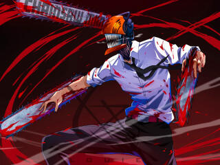 Denji Digital Chainsaw Man Art 2022 wallpaper