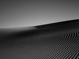 desert, sand, monochrome wallpaper