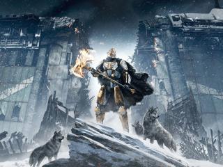 destiny, rise of iron, character wallpaper