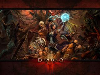 diablo 3, characters, magic wallpaper