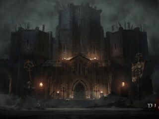 Diablo 4 HD Castle Gaming wallpaper