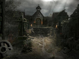 Diablo IV HD Castle wallpaper