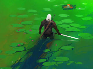 Digital Art of The Witcher 3 Wild Hunt HD wallpaper