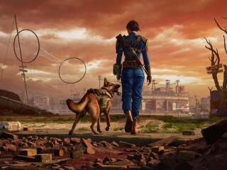 Digital Fallout TV Show Cool Fan Poster wallpaper