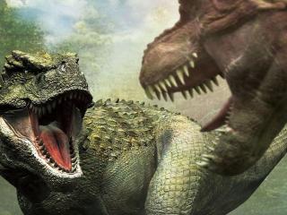 dinosaurs, mouth, fangs wallpaper
