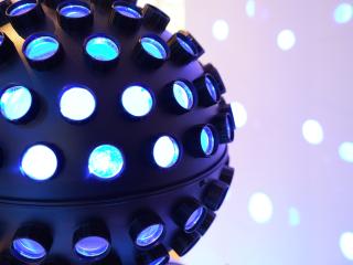 disco-ball, led, light wallpaper