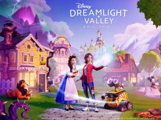 Disney Dreamlight Valley 5K Gaming Poster wallpaper
