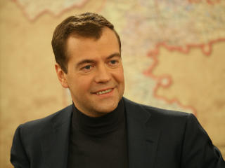 dmitry medvedev, prime minister, russia Wallpaper