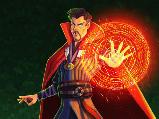 Doctor Strange Marvel Comic Art wallpaper
